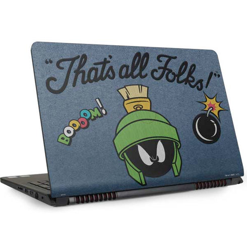 Looney Tunes Marvin Thats All Folks Dell Inspiron Skin